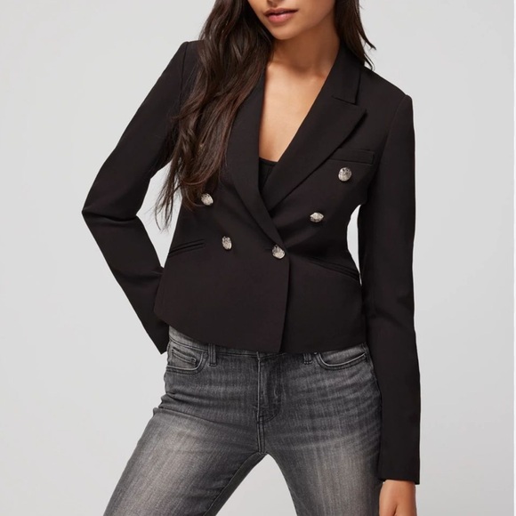 White House Black Market Cropped Studio Blazer NWT - Picture 1 of 15